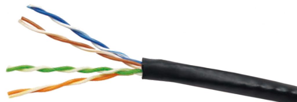 Câble Réseau Ethernet Cat5e 100m UTP - 350 MHz - Monoprice 109557 - Noir