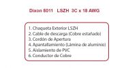 DIXON 8011 LSZH Cable multiconductor de Audio, Control e Instrumentación Cable Apantallado 3 Conductores x 18 AWG Chaqueta LSZH – 300V_1